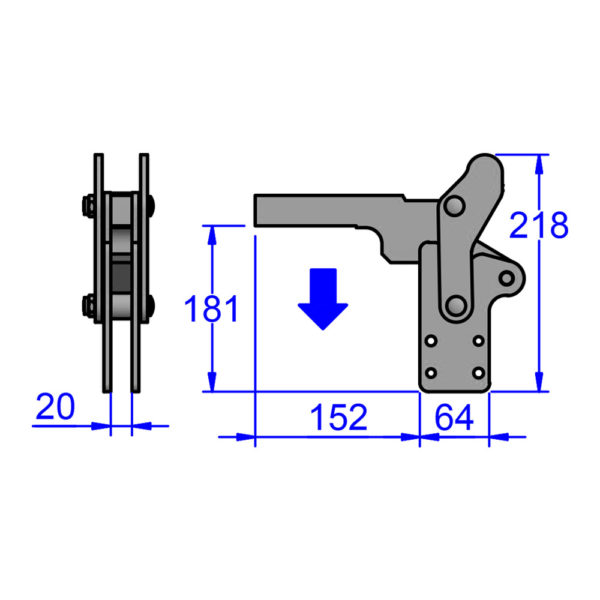 M30-20-03-8-181 Heavy Duty Vertical - Image 2